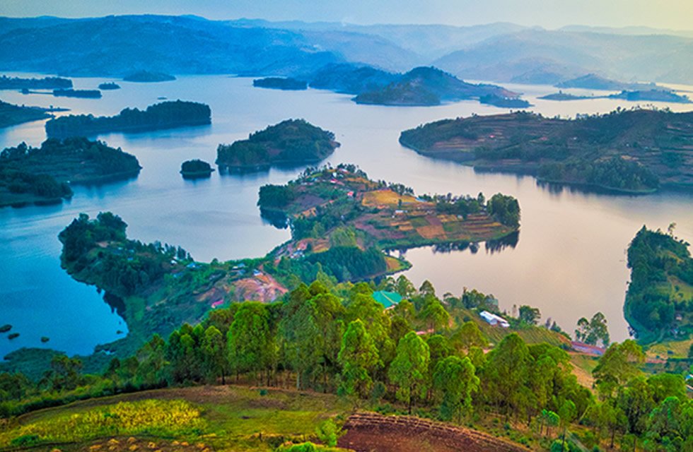 Lake Bunyonyi after Gorilla Habituation Experience in Uganda